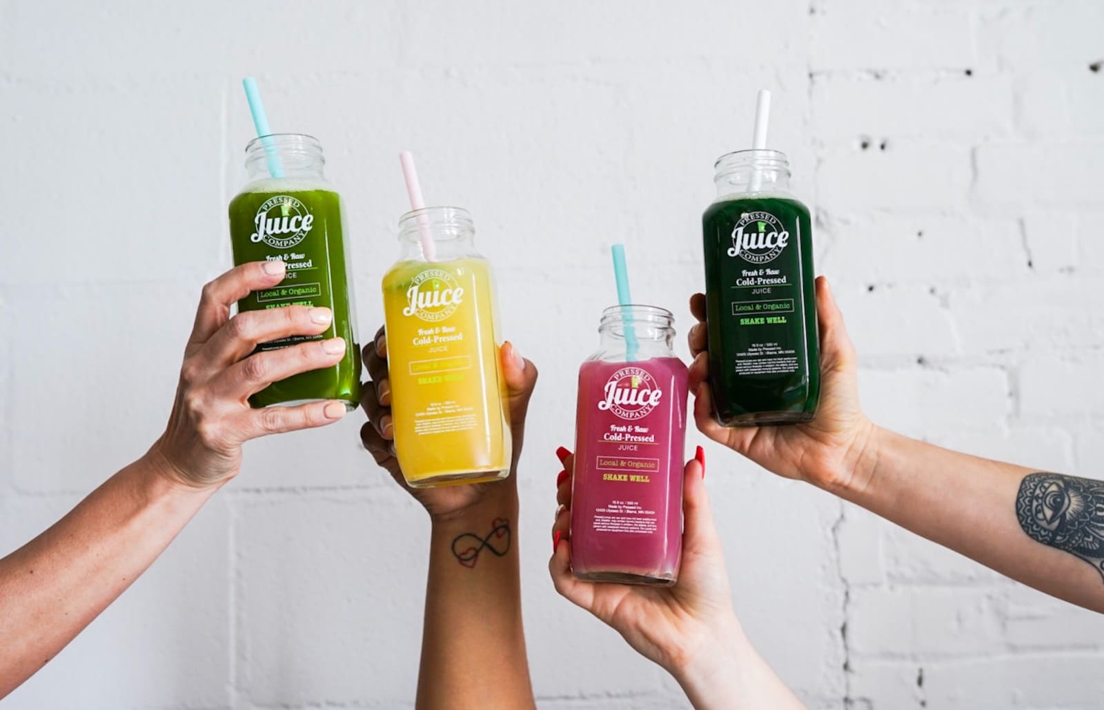 Bottles of Juice